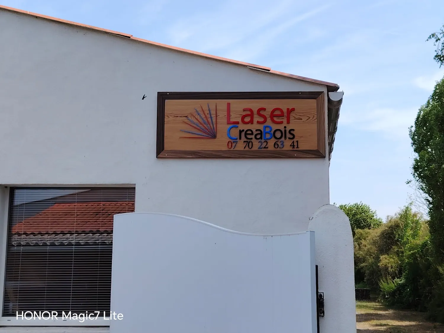 enseigne sur bois sur mesure challans