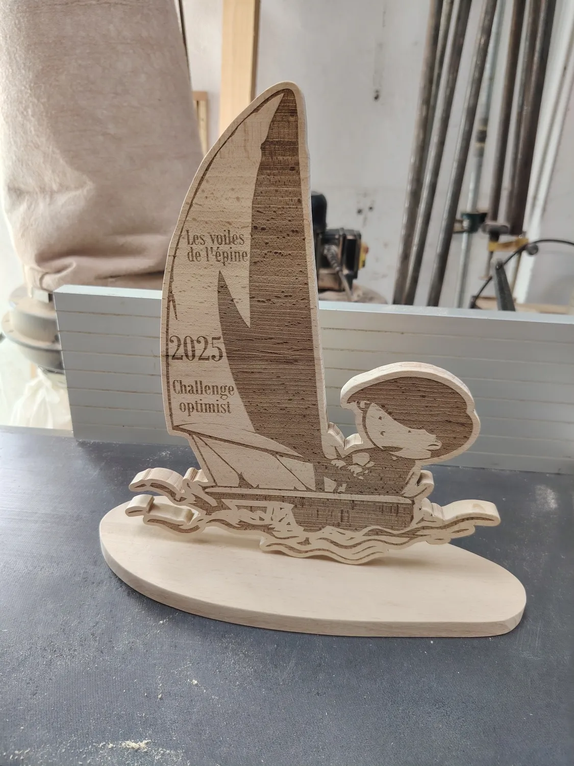 enseigne sur bois sur mesure challans