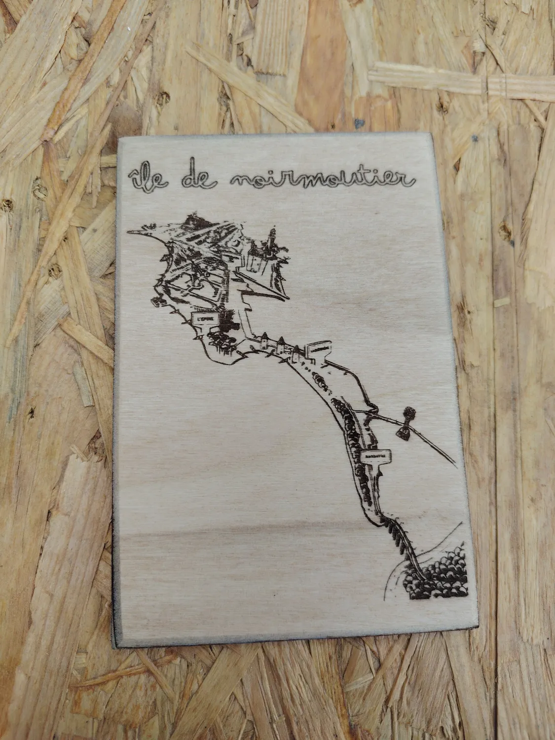 enseigne sur bois sur mesure la garnache