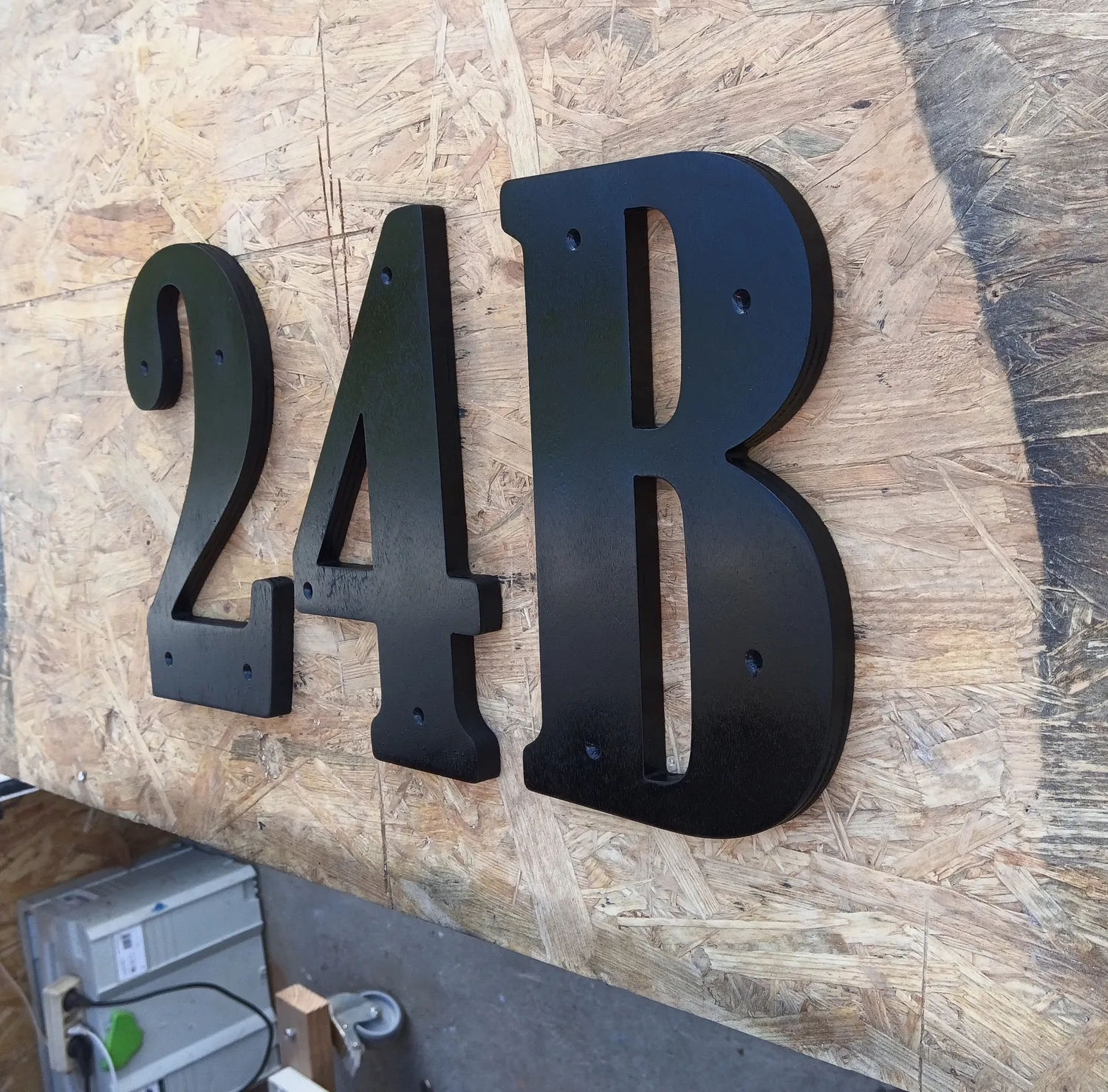 enseigne sur bois sur mesure la garnache