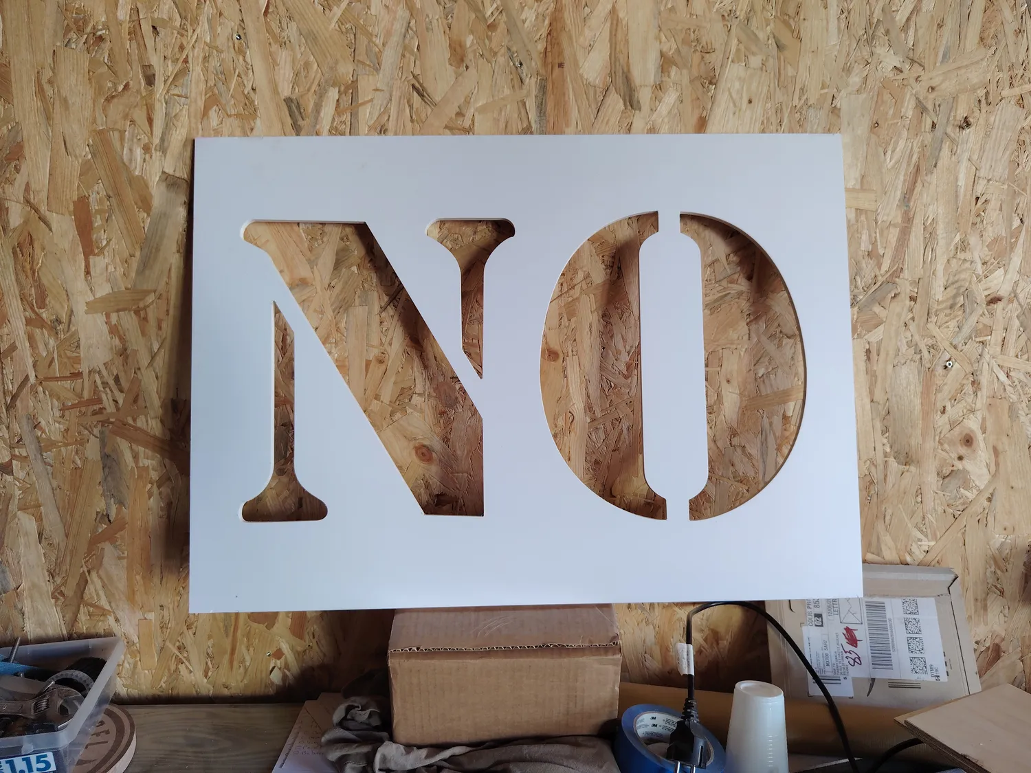 enseigne sur bois sur mesure la garnache