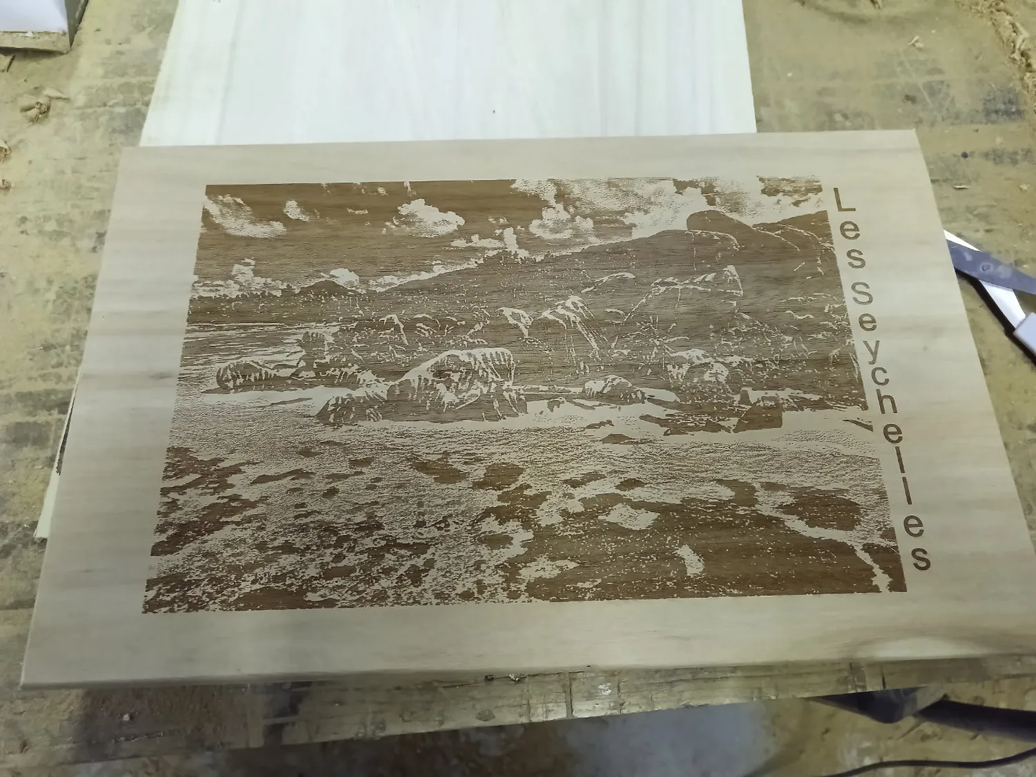 enseigne sur bois sur mesure noirmoutier