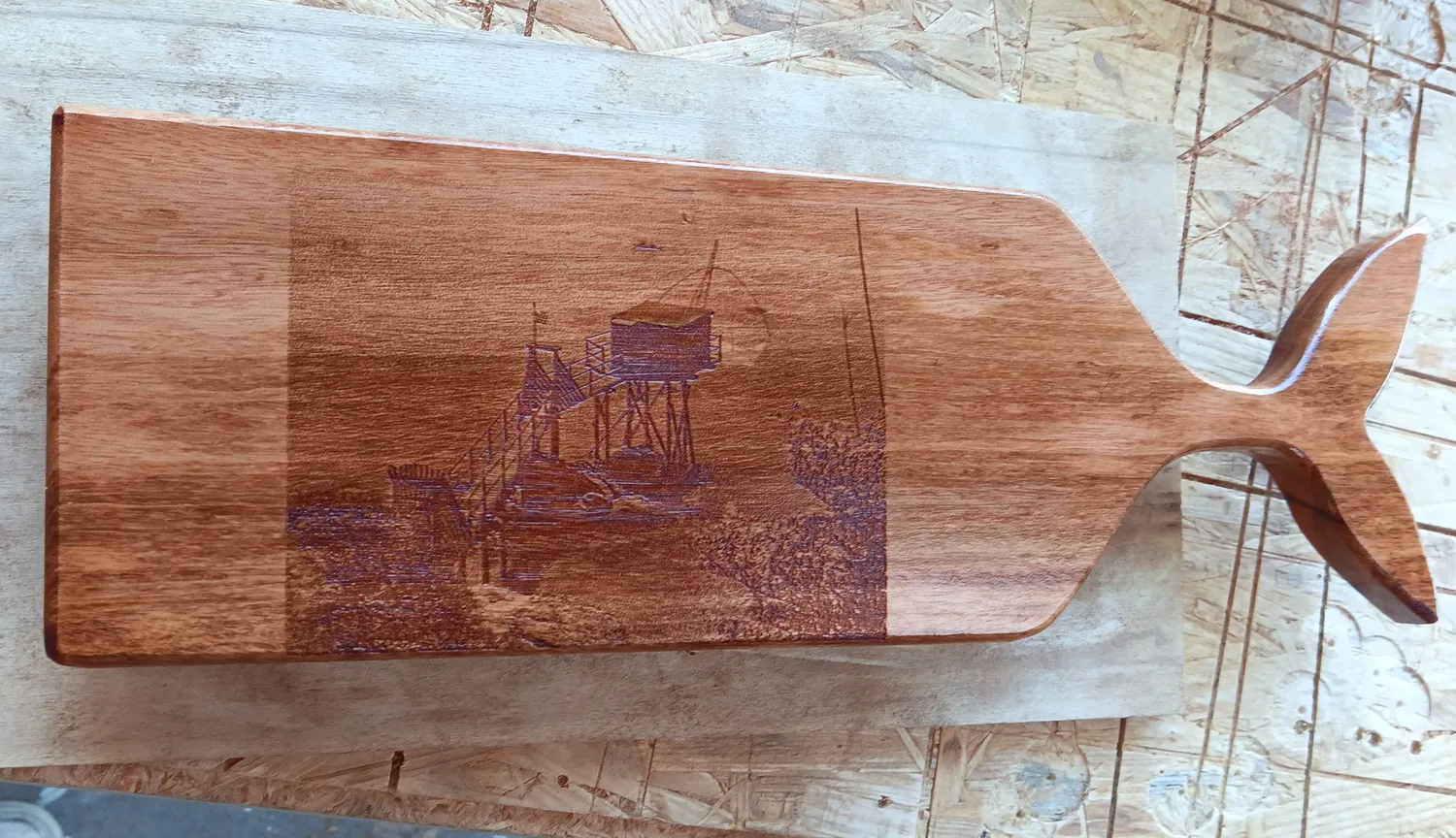 enseigne sur bois sur mesure saint gervais