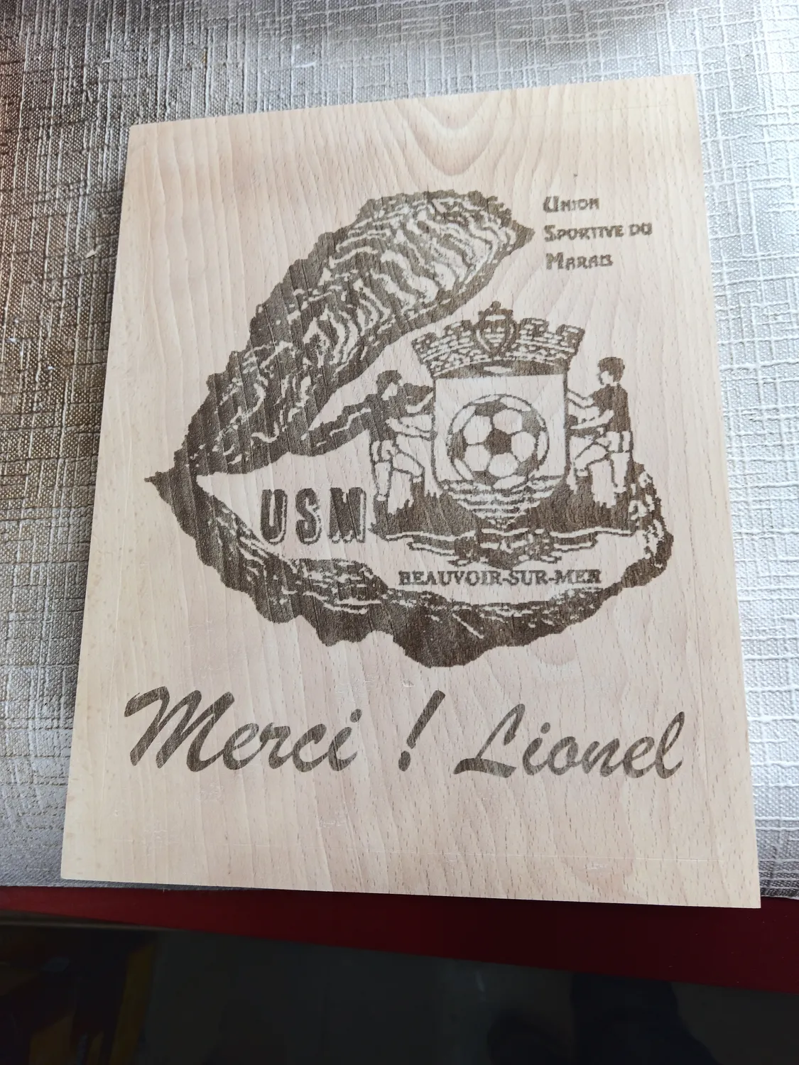 enseigne sur bois sur mesure saint hilaire de riez