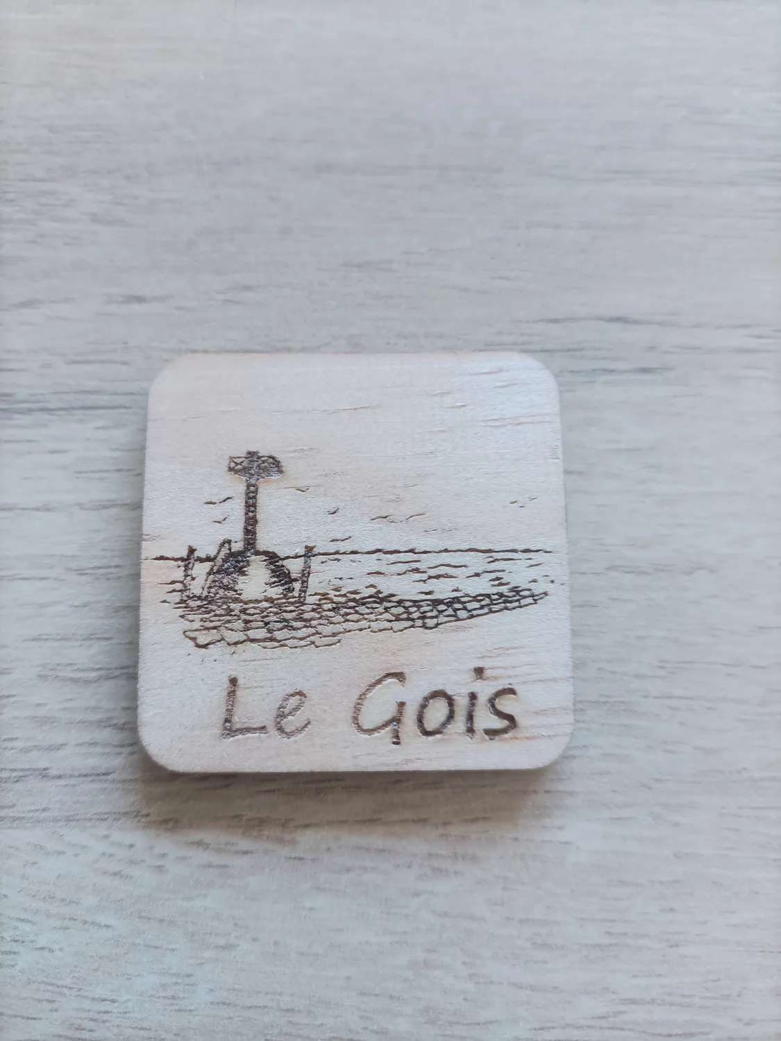 gravure au laser sur bois pornic