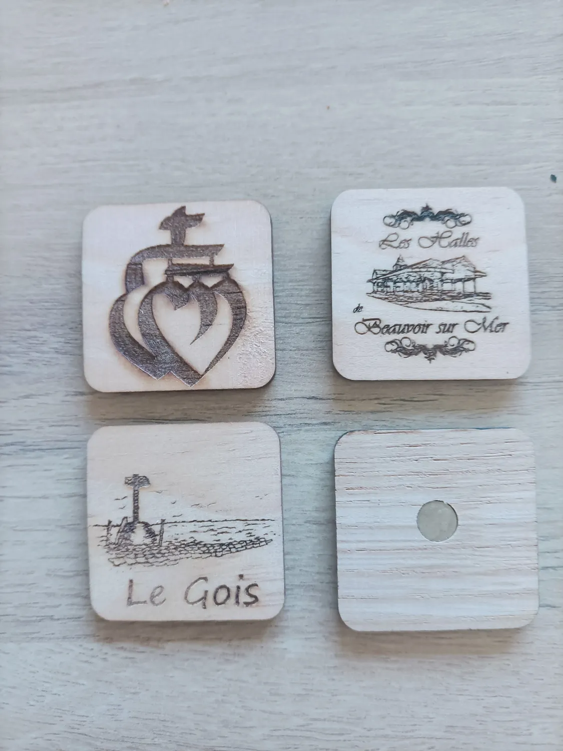 gravure au laser sur bois saint hilaire de riez